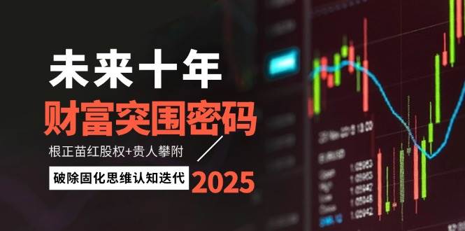 （14679期）未来十年财富突围密码：根正苗红股权+贵人攀附，破除固化思维认知迭代-大熊网创