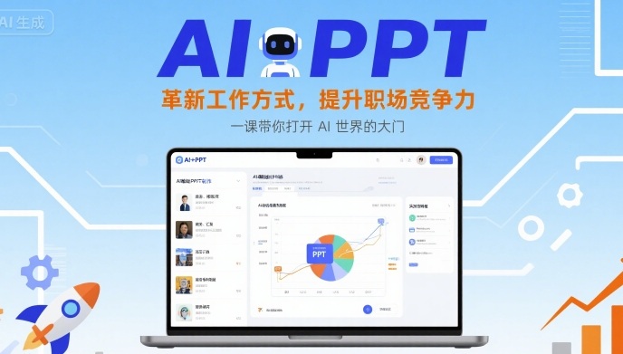 AI+PPT：革新工作方式，提升职场竞争力，一课带你打开 AI 世界的大门-大熊网创