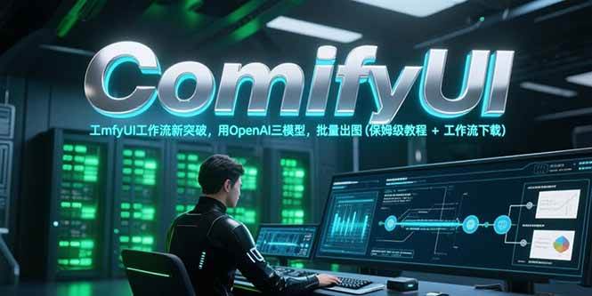 （15191期）ComfyUI工作流新突破，用OpenAI三模型，批量出图(保姆级教程+工作流下载)-大熊网创
