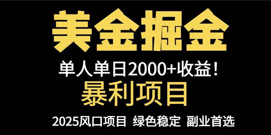（14803期）25年暴利项目，美金对冲，手把手带你，单机日入1000+，可放量操作5000+…-大熊网创
