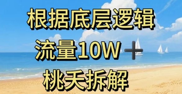 据底层逻辑，流量10W+，以安全知识科普为例-大熊网创