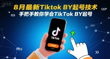 8月最新Tiktok搬运起号技术,手把手教你学会TikTok搬运起号-大熊网创