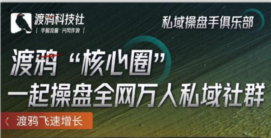 （15218期）渡鸦科技社-会员权益介绍-视频教程展示-大熊网创