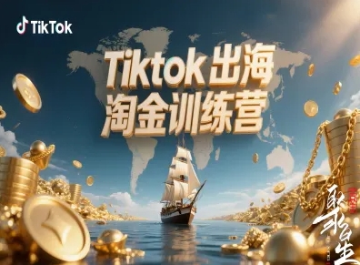 Tiktok出海淘金训练营，跨境电商TK实战变现-大熊网创