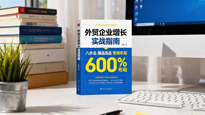 外贸企业增长实战指南，八步法、爆品选品、营销布局，业绩增长300%-大熊网创