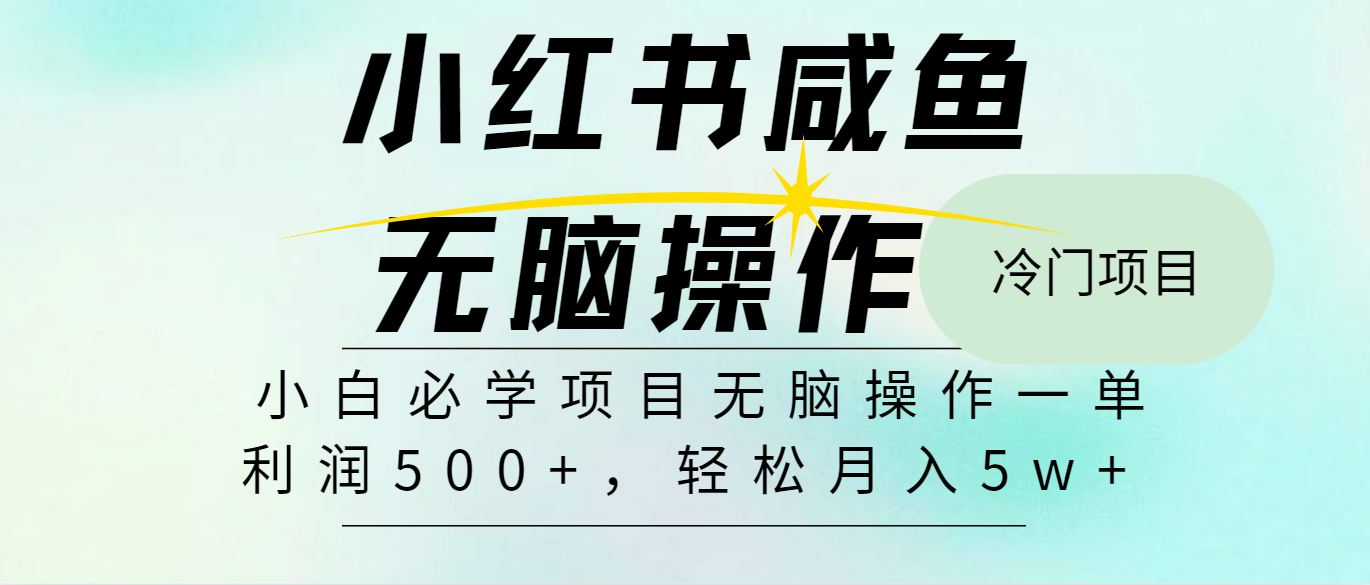 （11888期）2024最热门赚钱暴利手机操作项目，简单无脑操作，每单利润最少500-大熊网创