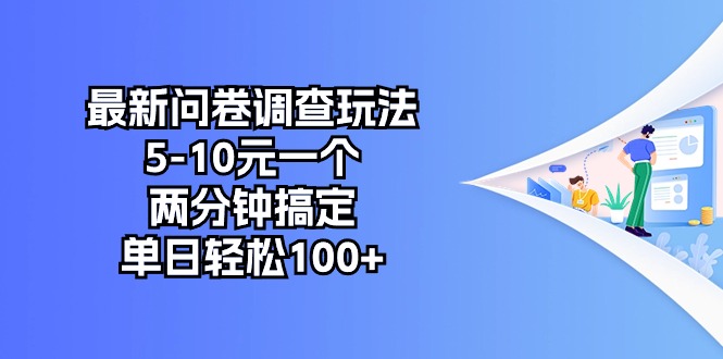 （10606期）最新问卷调查玩法，5-10元一个，两分钟搞定，单日轻松100+-大熊网创