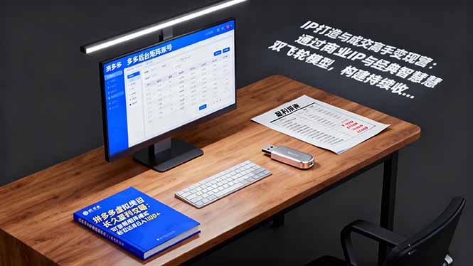 IP打造与成交高手变现营:通过商业IP+经典智慧双飞轮模型 构建持续收钱系统-大熊网创