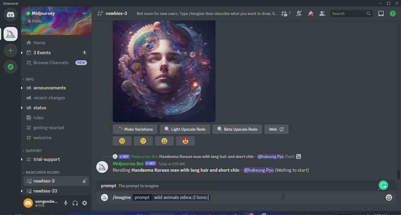 （9643期）Midjourney AI人工智能艺术图片从入门到高级创作教程-34节课-中英字幕-大熊网创