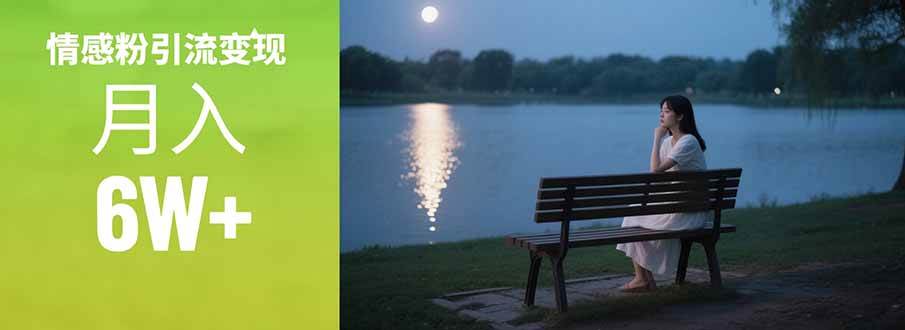（15229期）情感粉引流变现实操课：单月变现6w+，情感粉引流变现实操课-大熊网创