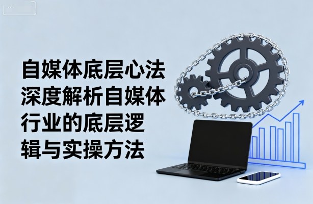 自媒体底层心法，深度解析自媒体行业的底层逻辑与实操方法-大熊网创