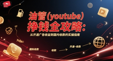 油管(youtube)挣钱全攻略：从开通广告收益到国内收款的实操指南-大熊网创